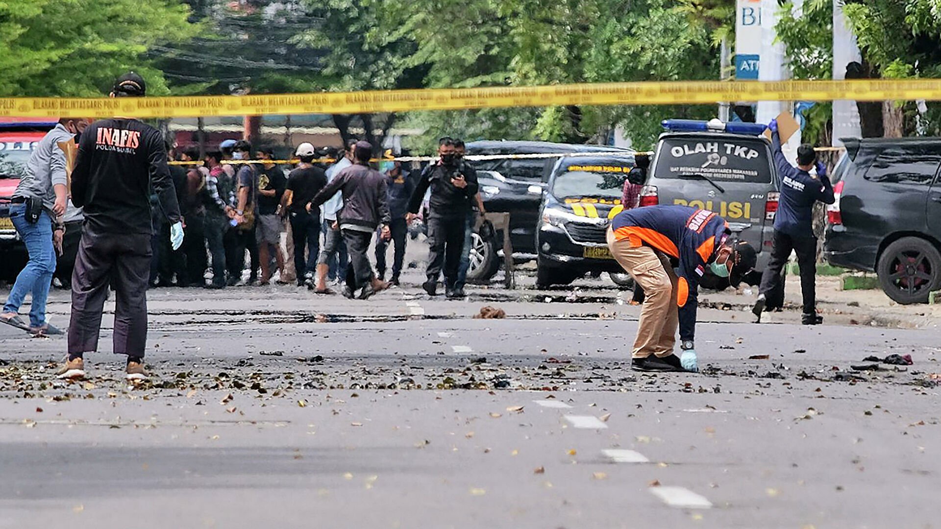 В Индонезии произошел взрыв возле церкви: 14 раненых