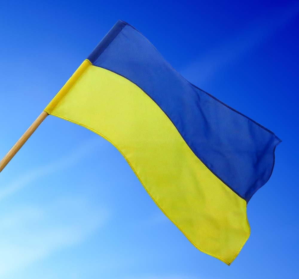 Вырвали флаг Украины из рук: под стенами Кремля задержали россиянина. ВИДЕО