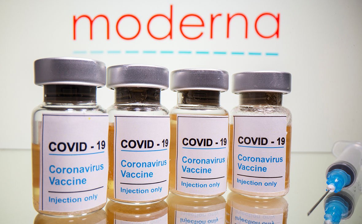В Украину впервые прибудет два миллиона доз вакцины Moderna