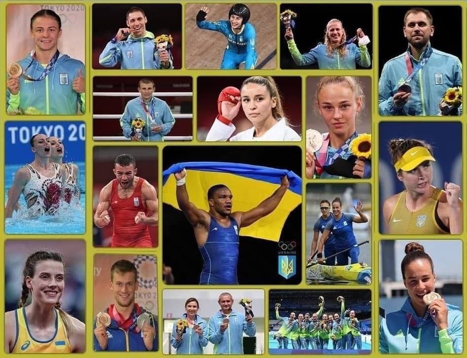 Украинская сборная на Олимпиаде завоевала 19 медалей