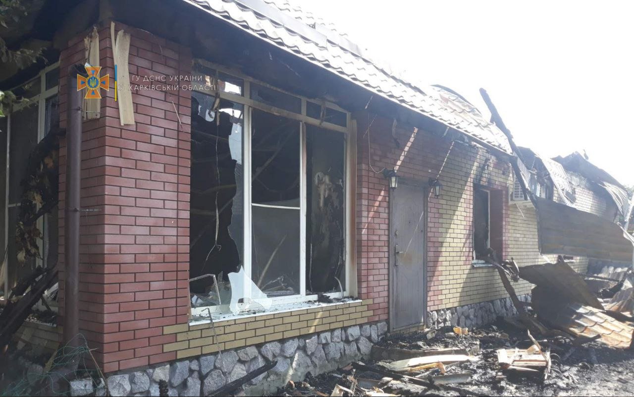 Масштабный пожар в Харьковской области: огонь тушили семь часов