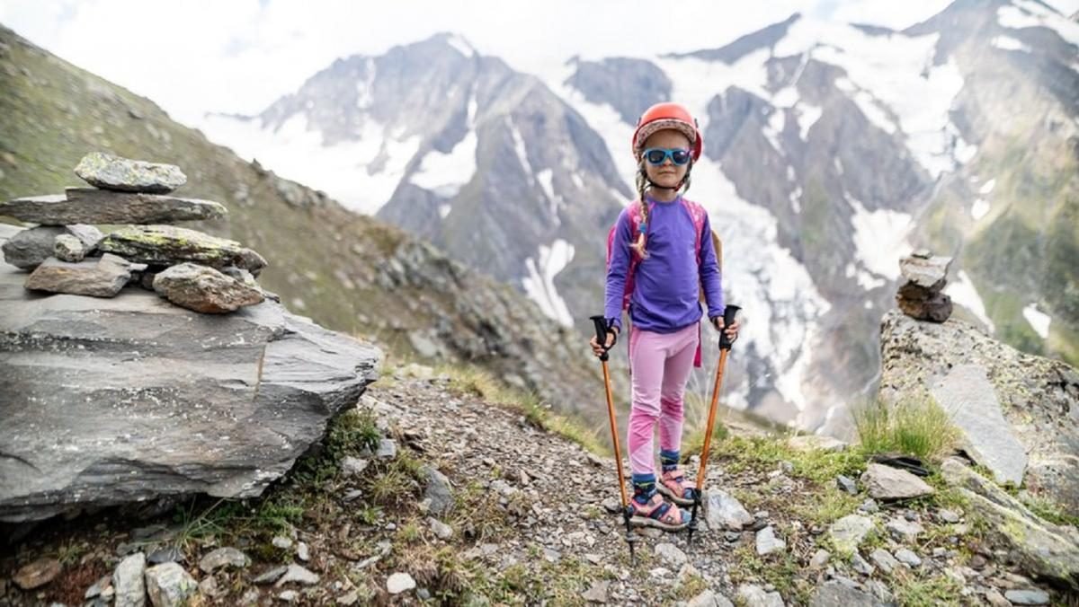 Пятилетняя украинка покорила гору Кавказа