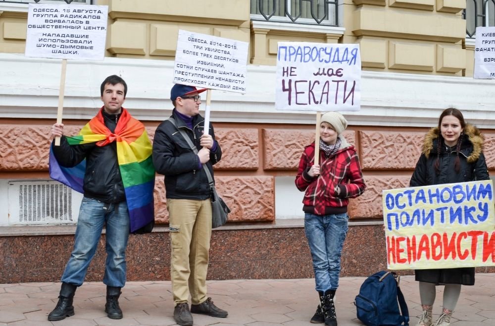 В Одессе после марша ЛГБТ задержали более 60 человек