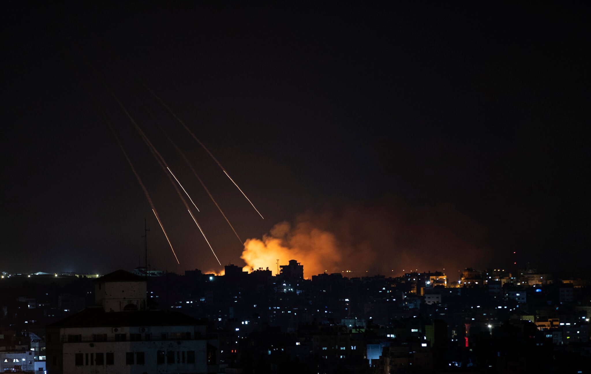 Израиль ударил по производству ракет ХАМАС