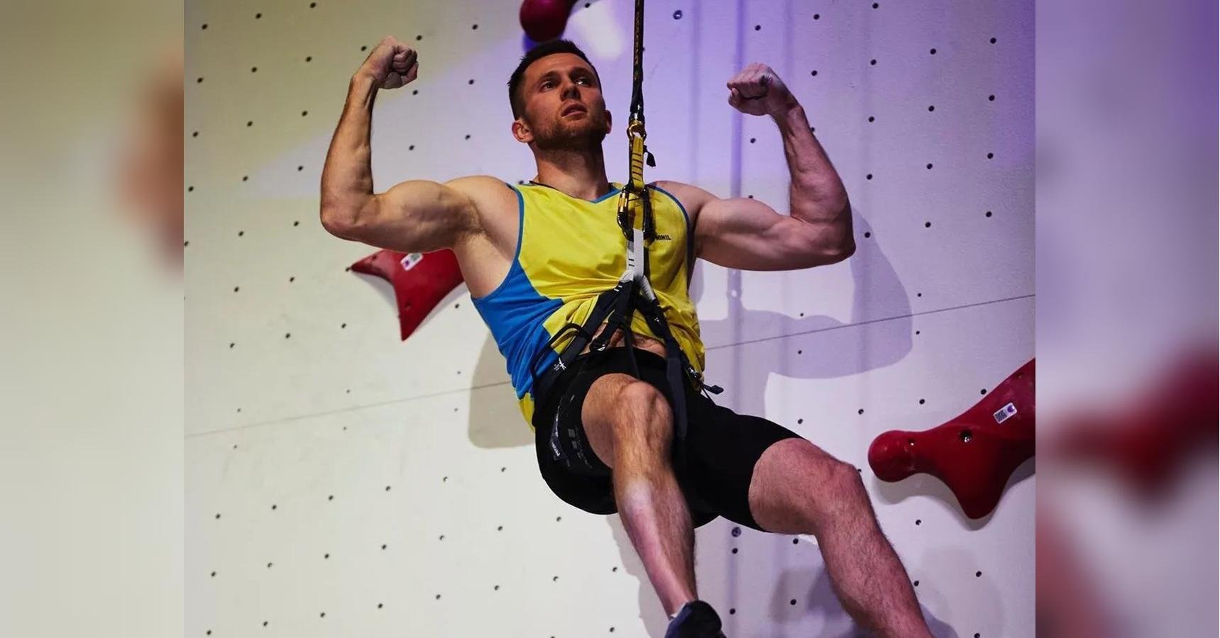Украинский скалолаз завоевал «золото» на чемпионате мира в Москве