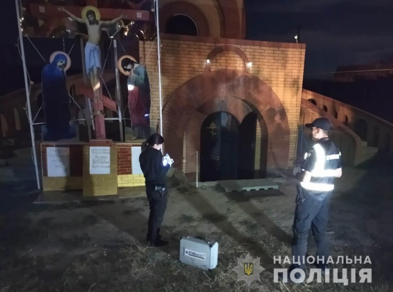 В Одессе 12-летний школьник поджег церковь. ФОТО
