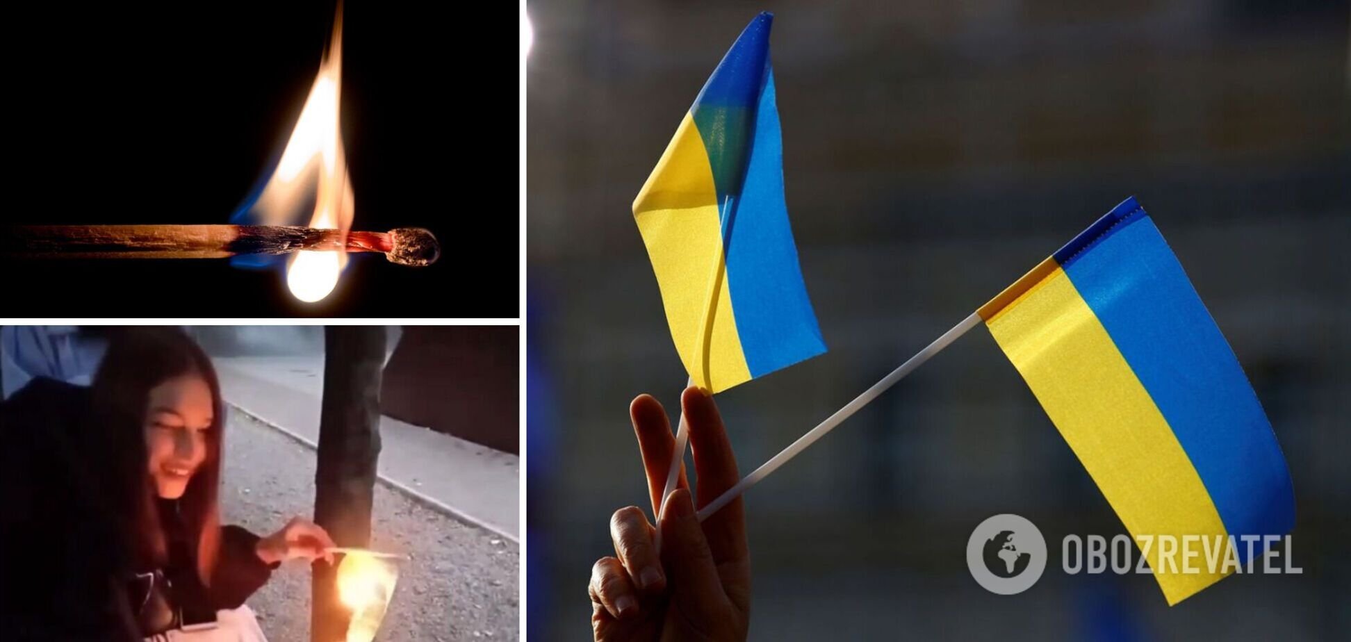 Школьница, спалившая флаг Украины на Днепропетровщине, извинилась за содеянное. ВИДЕО