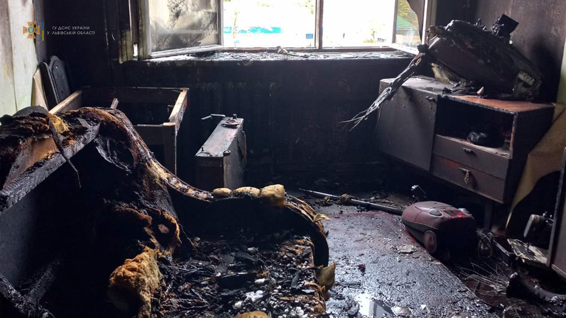 На Львовщине горел жилой дом: есть пострадавшие, среди них дети