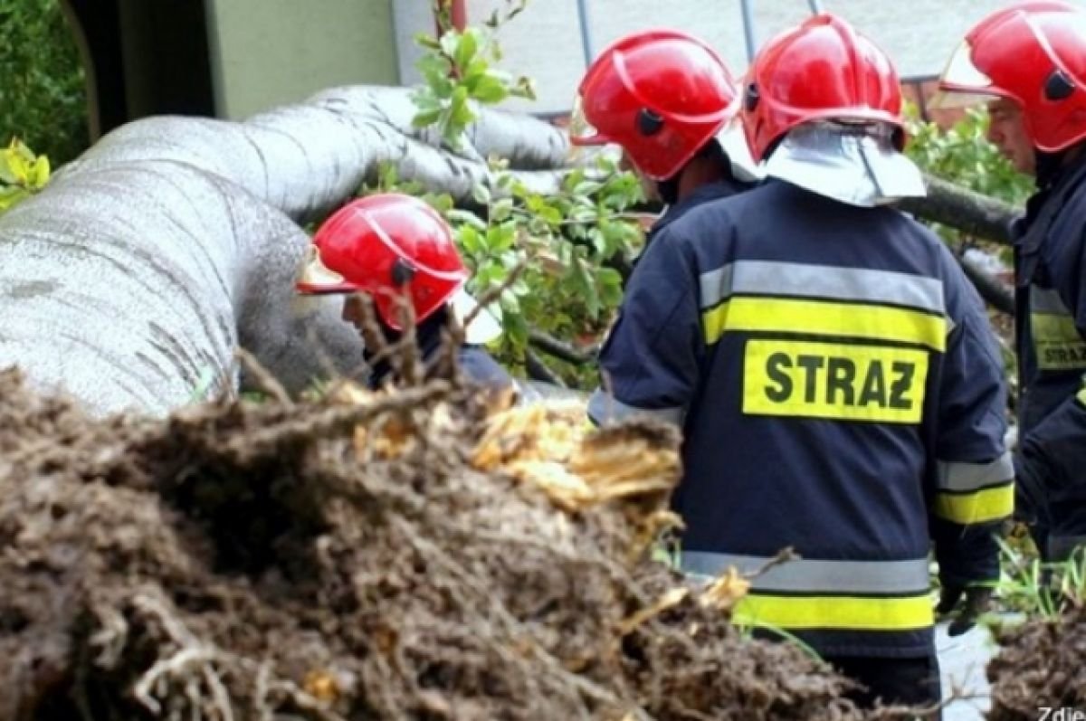 Ураган в Польше: погиб украинец