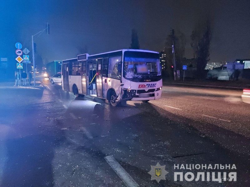 ДТП на Киевщине с маршруткой: есть погибший