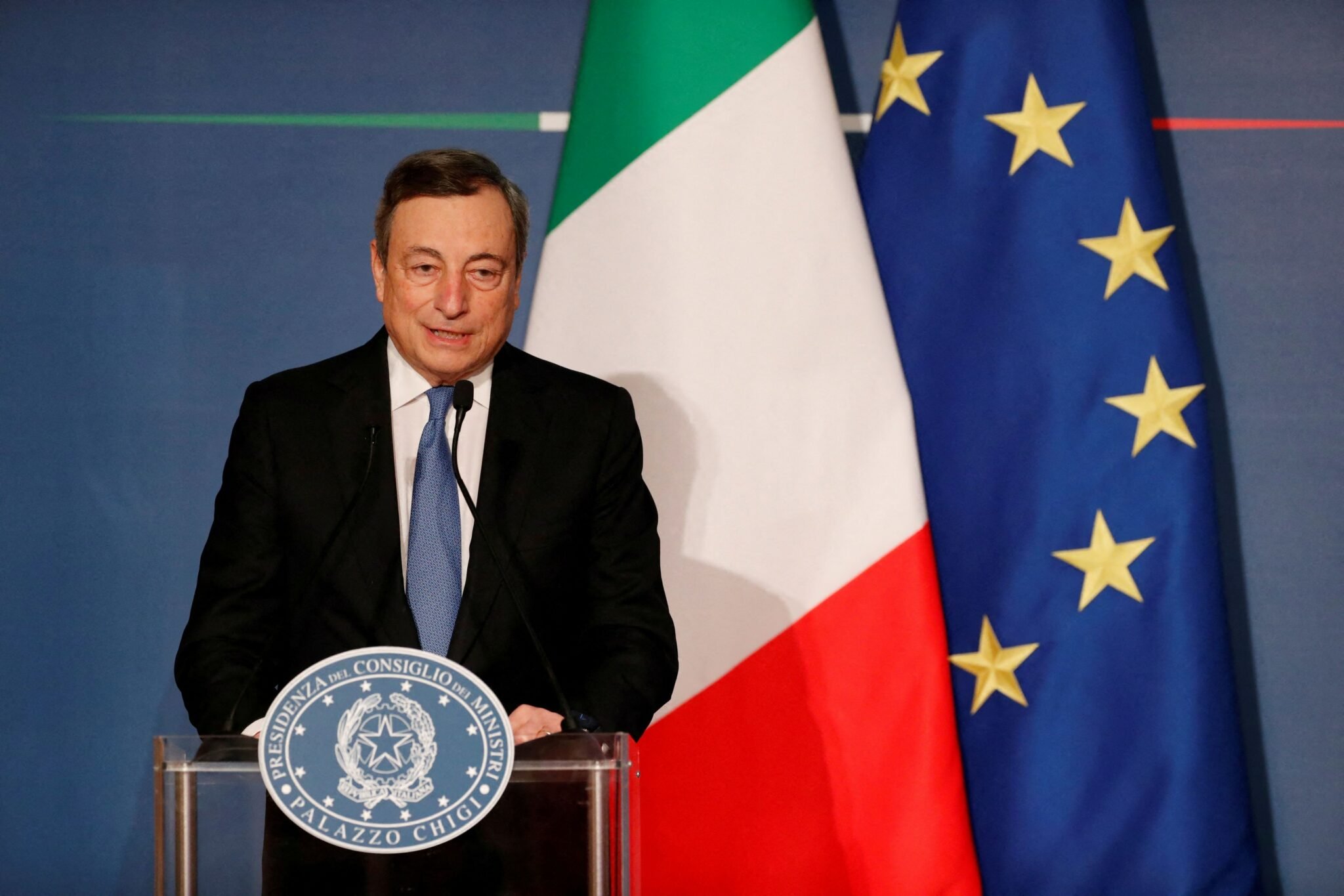 Драгі почав розривати десятиліття італійських зв'язків з росією, - Bloomberg
