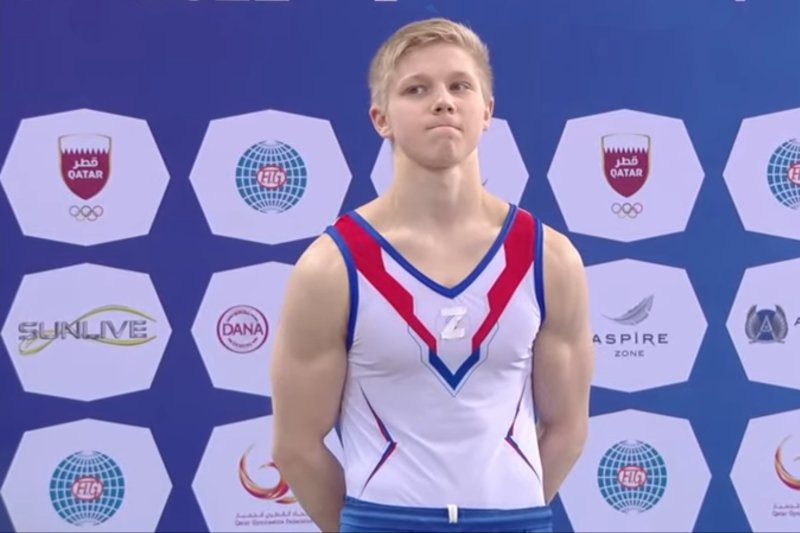 Гімнаст з росії позбавлений медалі і відсторонений від змагань за символ Z на формі, - HuffPost