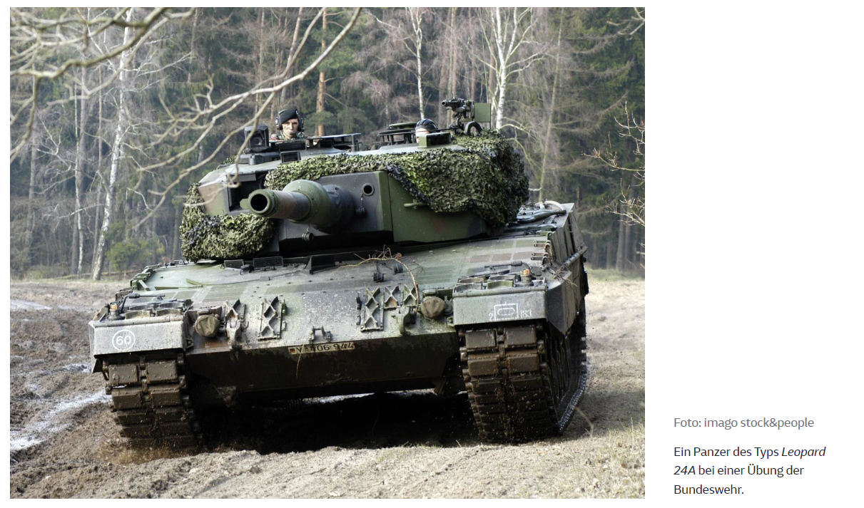 Швейцарія дозволяє Німеччині передати танки Leopard європейським країнам, які надали озброєння Україні - Süddeutsche Zeitung