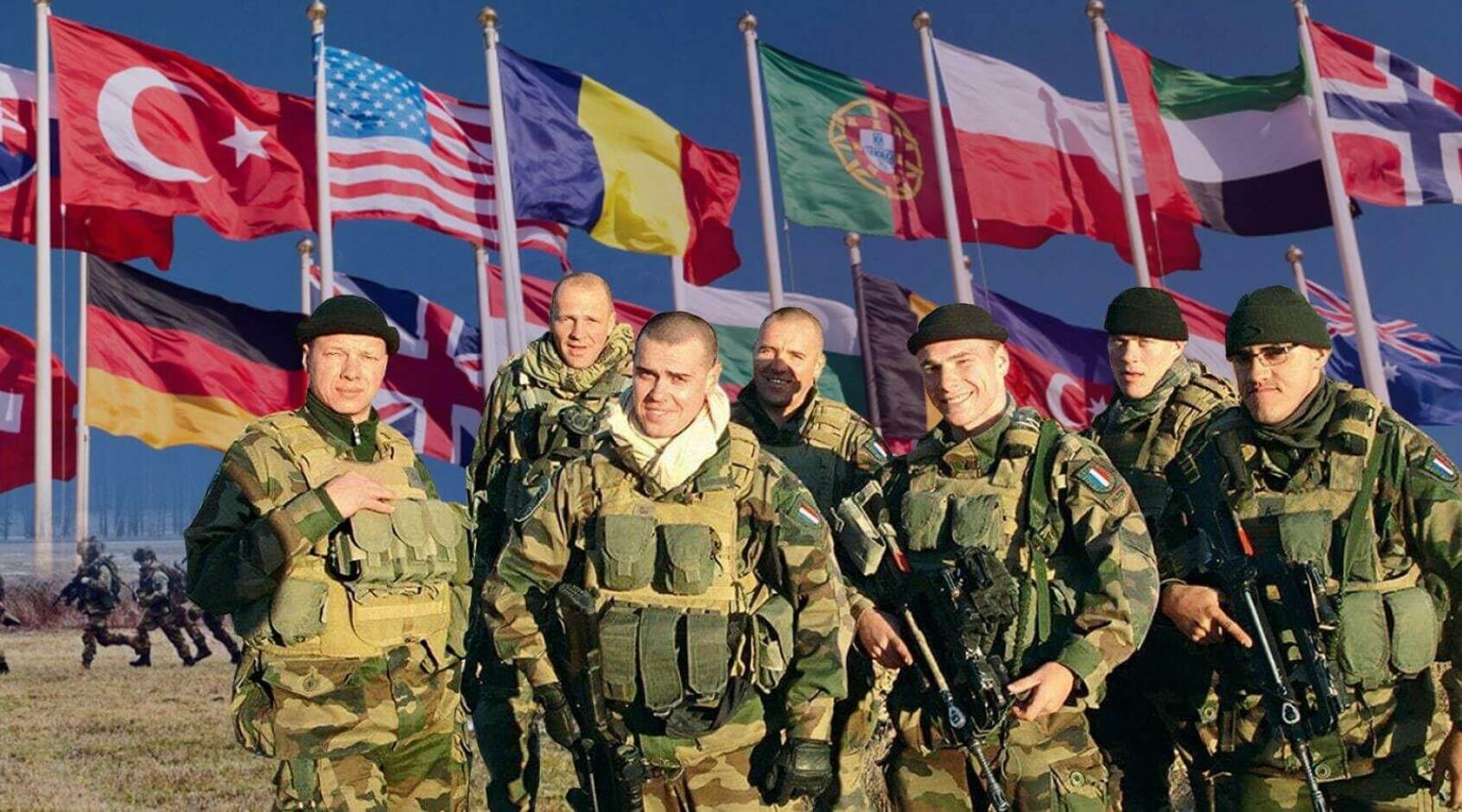 Проти армії рф на боці України воюють представники з 55 країн світу