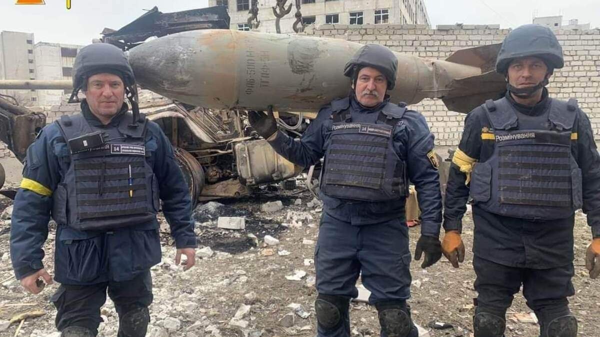 В Київській області саперами було знешкодженно 52 тисячі вибухових пристроїв