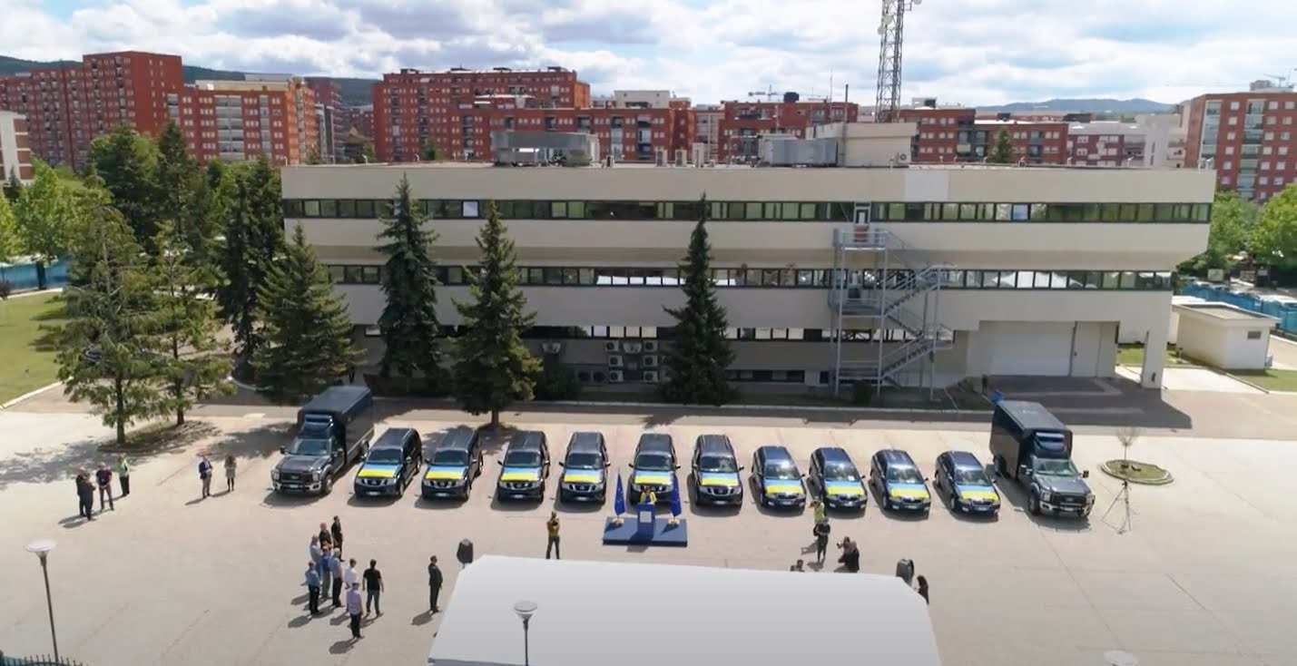 Прикордонники отримали 10 автомобілів від Місії Європейського Союзу в Косово