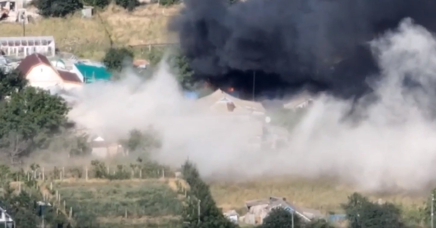 Українські танкісти знищили бронетехніку російських окупантів