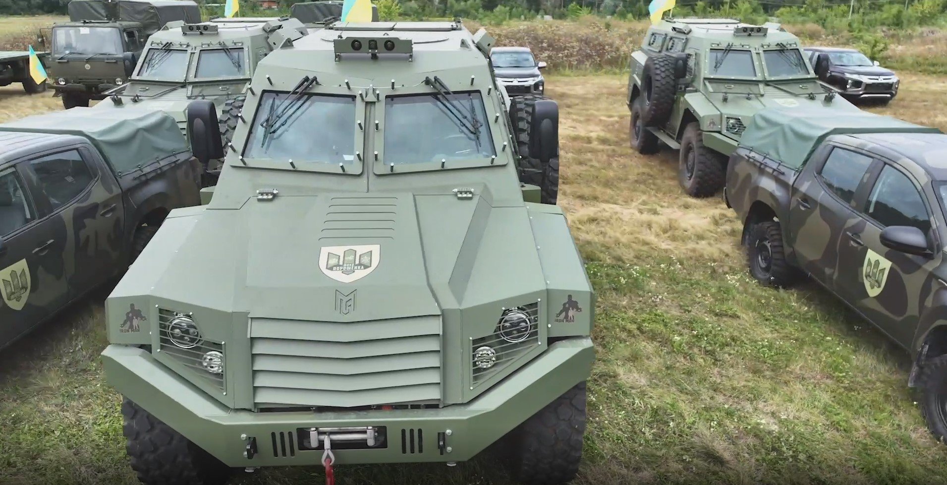 Українські десантники отримали бронемашини MLS Shield