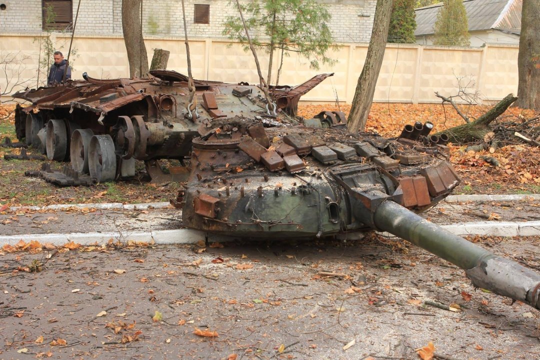 Тероборна Дніпра знищила ворожий танк. ВІДЕО