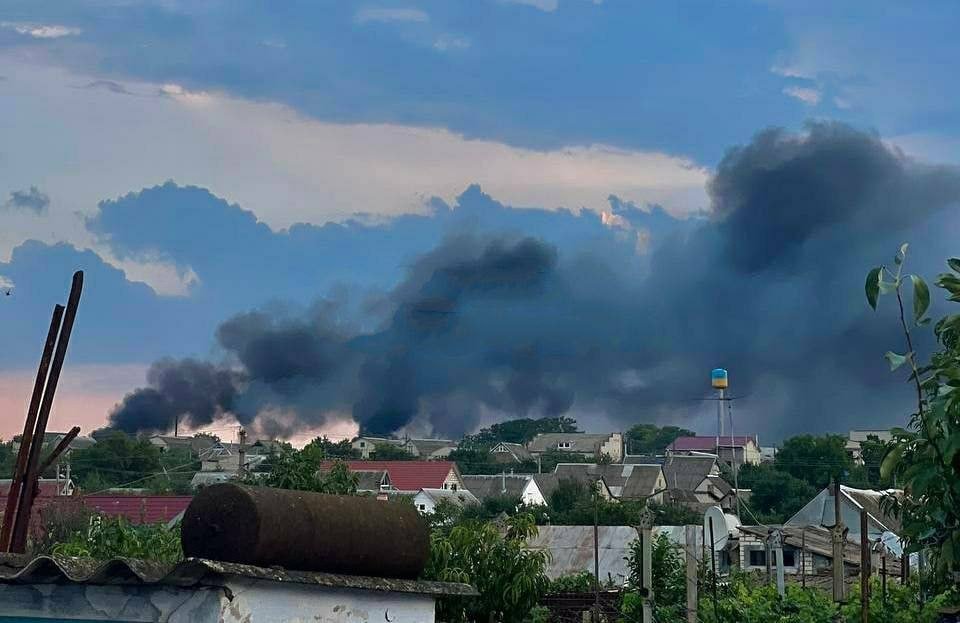 В Чорнобаївці знову чують вибухи