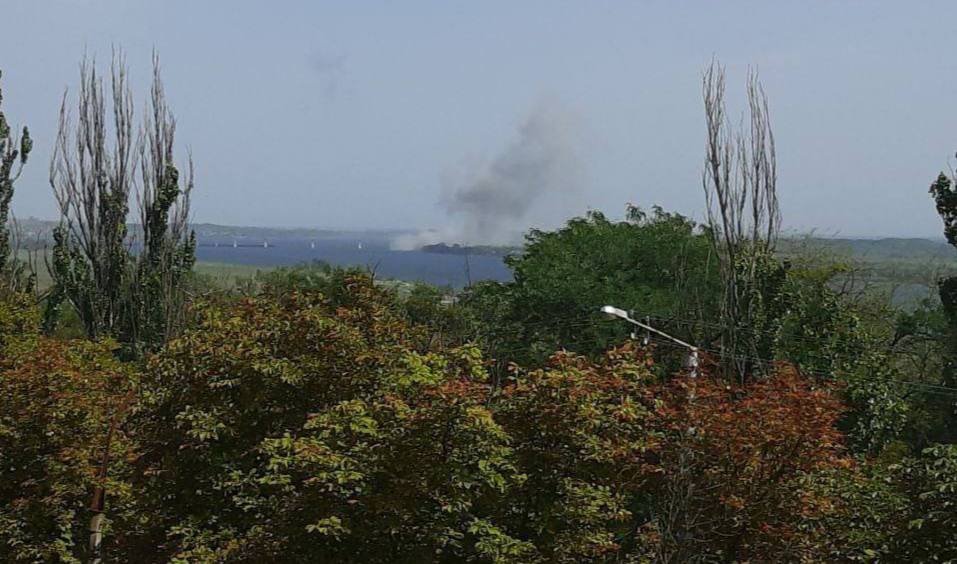 ЗСУ обстріляли переправу окупантів під Антонівським мостом