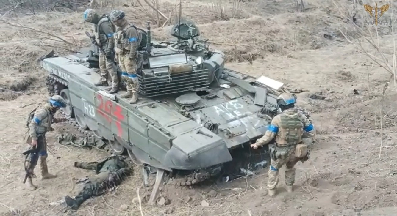 Сили України захопили значну кількість танків Росії на Харківщині