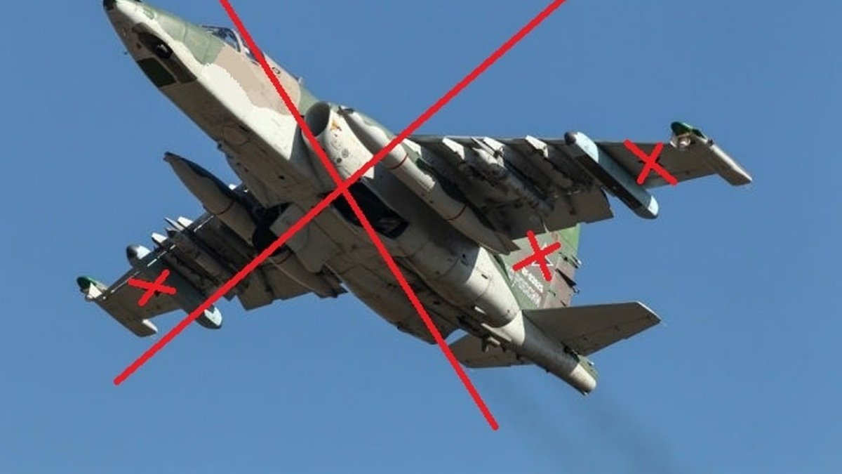 ЗСУ знищили на Херсонщині штурмовик Су-25 окупантів