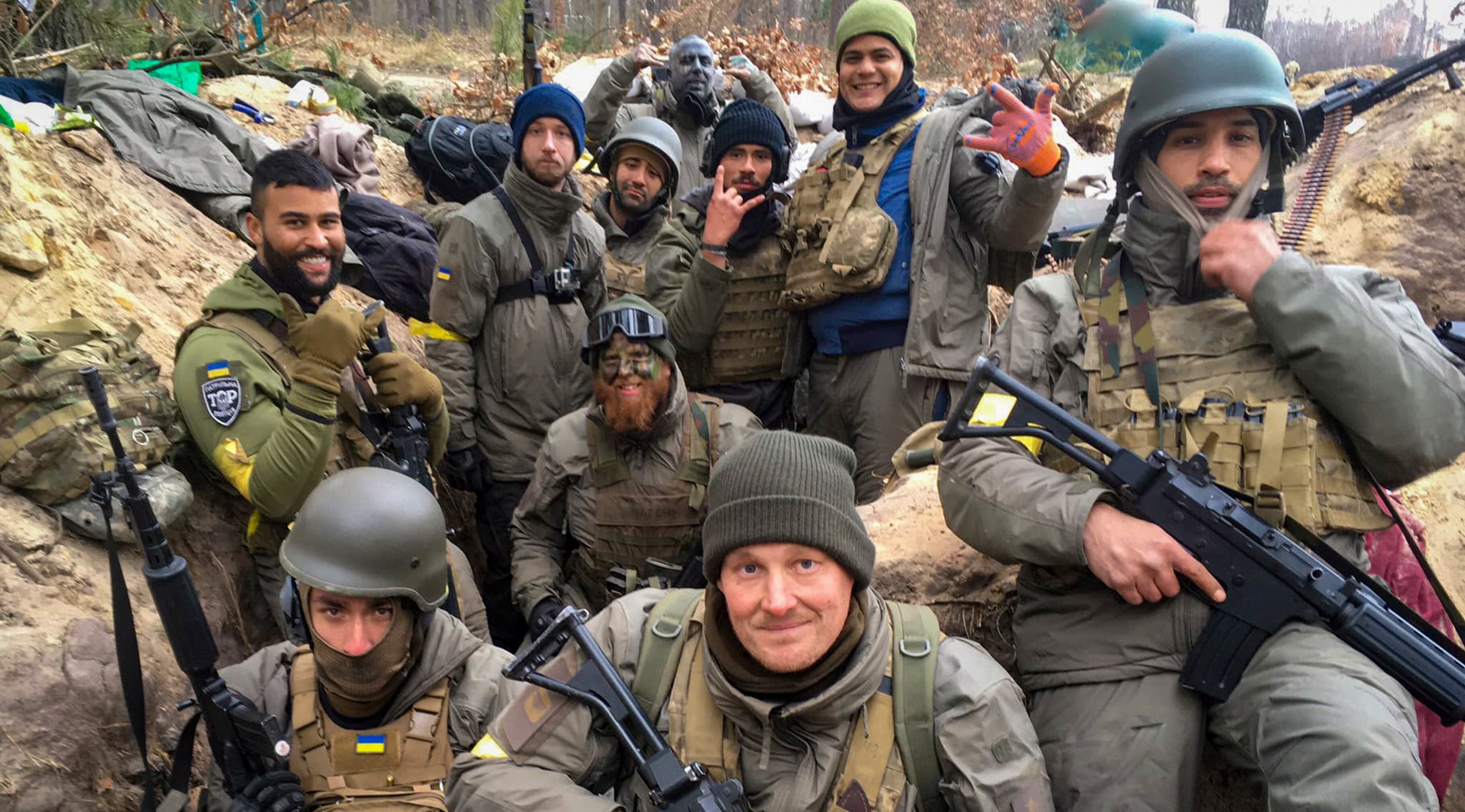 Звільнені з полону іноземці знов хочуть воювати за Україну – ГУР МО