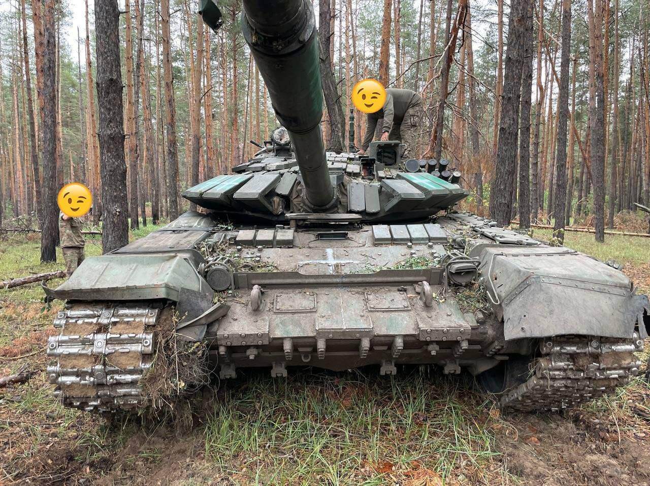 Захисники України захопили російський Т-72Б3 під Лиманом