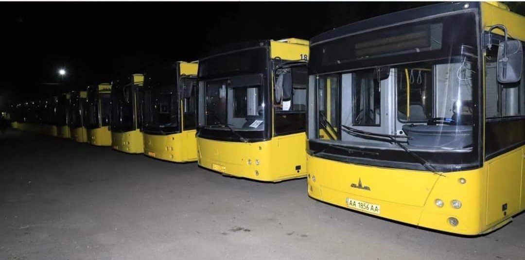 В Дніпро прибули автобуси з Києва які подарував Кличко