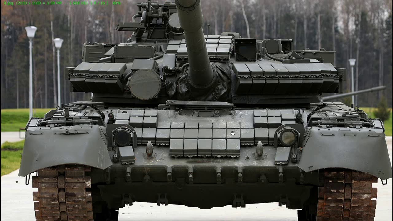 25-та десантна бригада показала як веде бій танк Т-80БВ - ВІДЕО