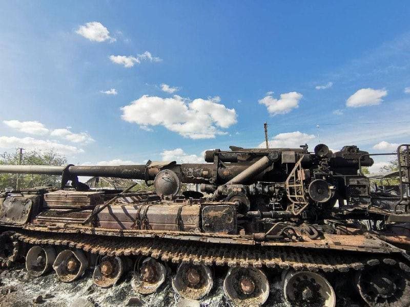 ЗСУ знищили російську 203-мм САУ «Пион»
