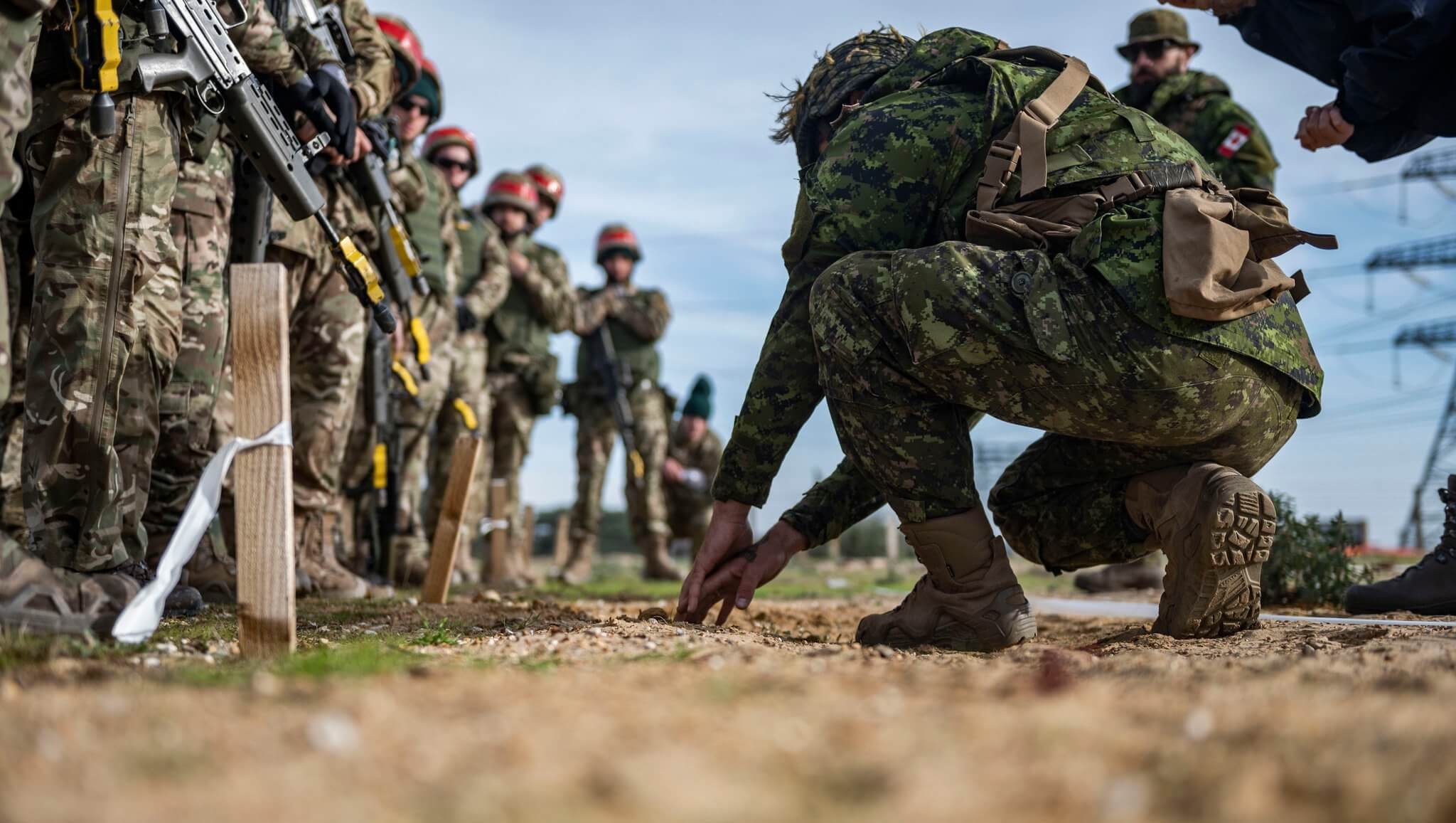 Канадські військові продовжують навчання українських бійців в рамках місії UNIFIER. ФОТО