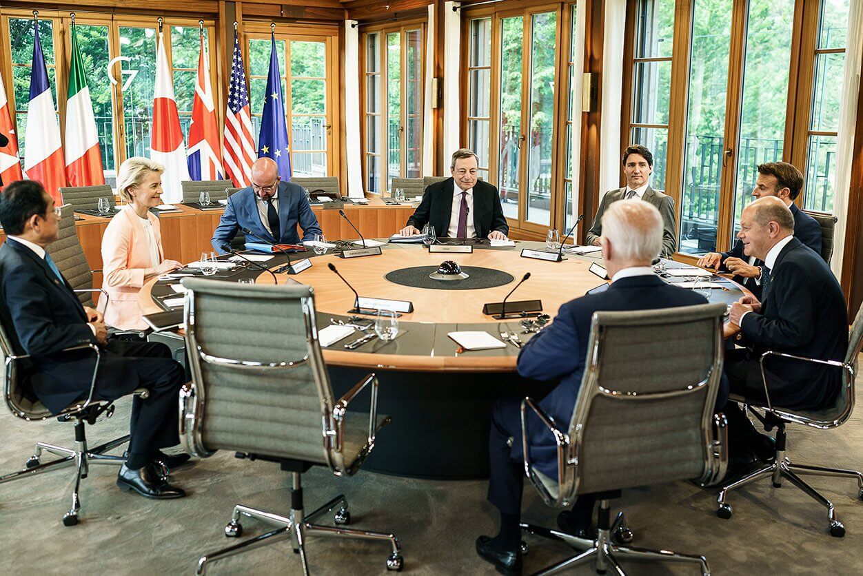 У G7 закликали росію негайно припинити загарбницьку війну проти України