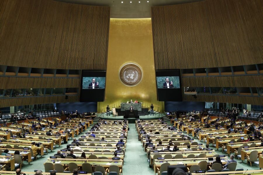 росія проголосувала проти себе на Генеральній Асамблеї ООН