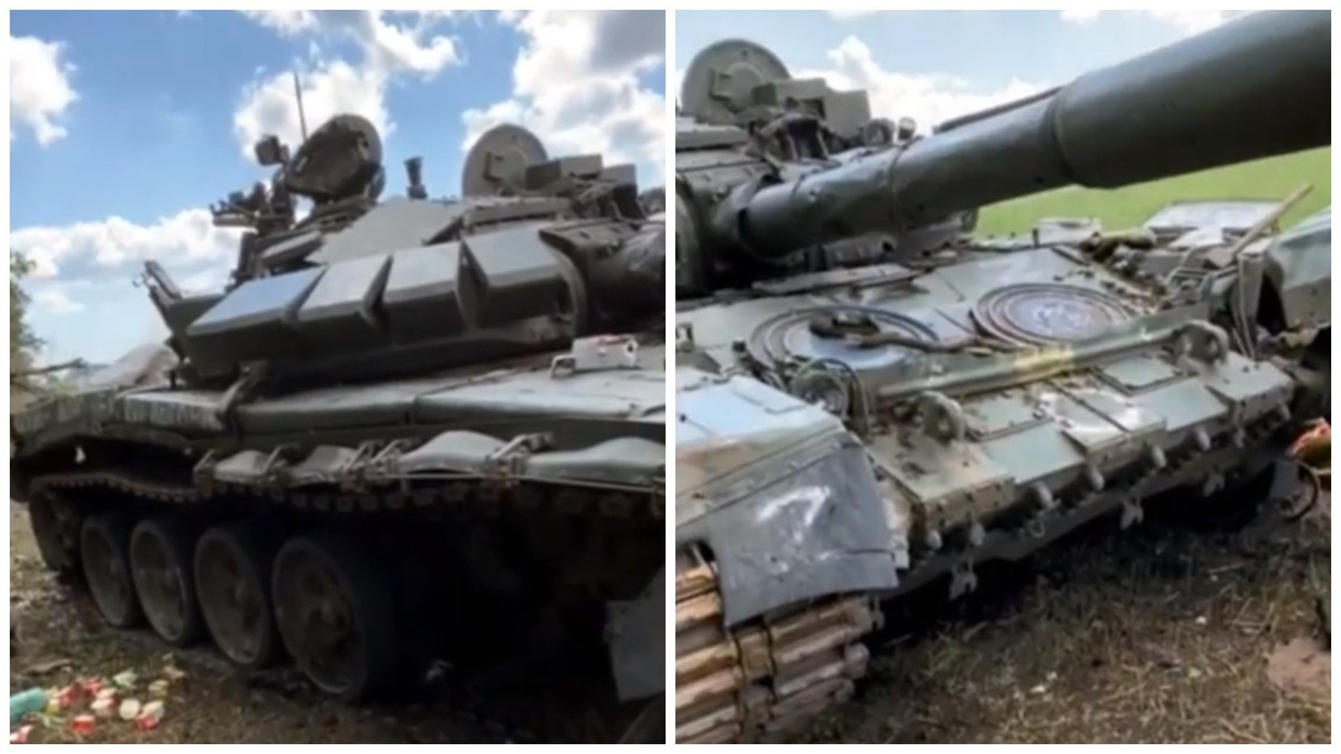 На Херсонщині ДШВ захопили Град-1 та незвичайний Т-72Б3