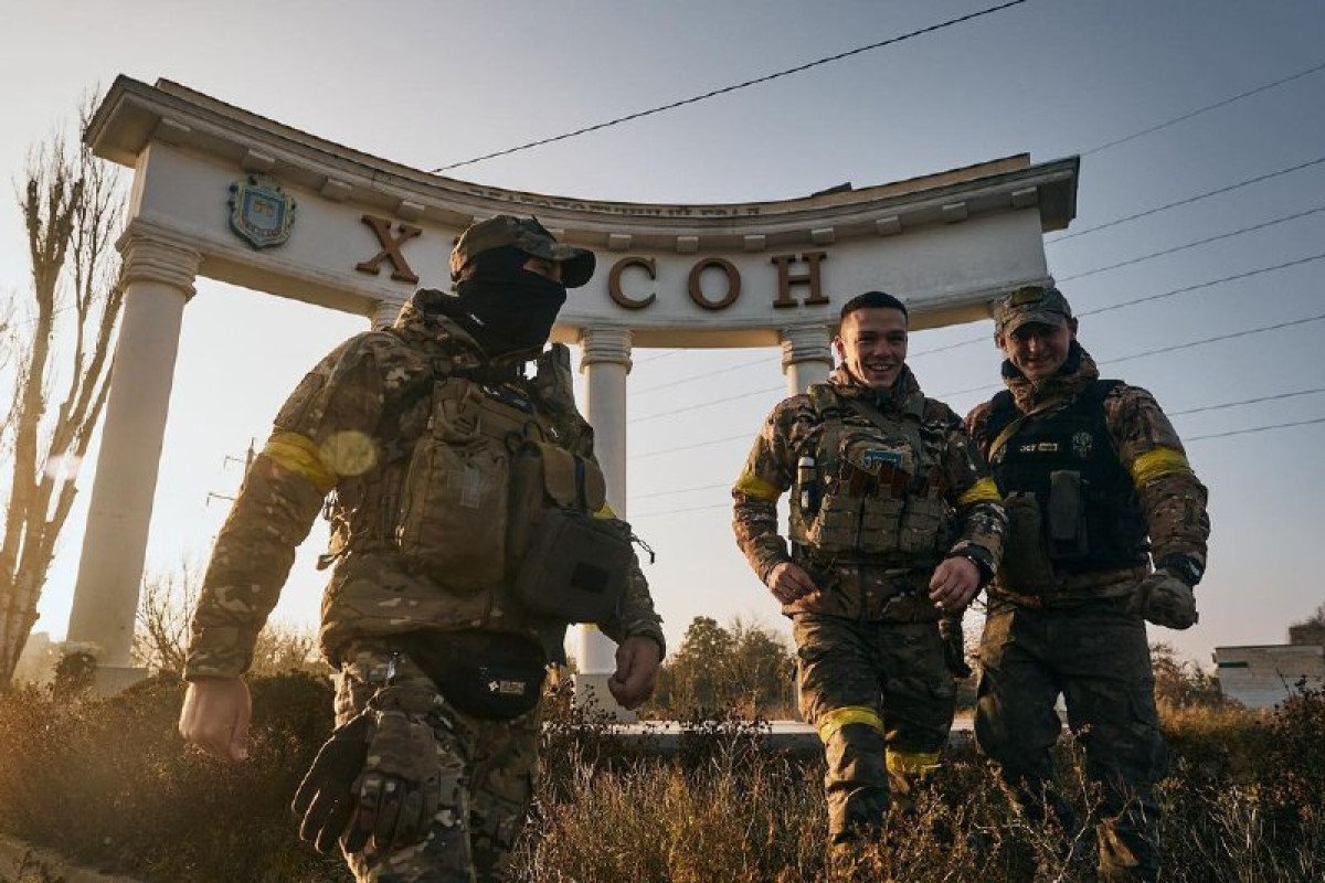 Залужний подякував українським воїнам за звільнення Херсона від окупантів