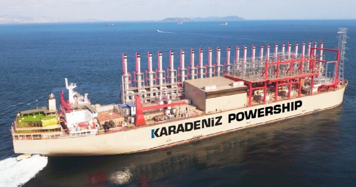 Турецькі плавучі електростанції для України можуть поставити біля Румунії чи Молдови
