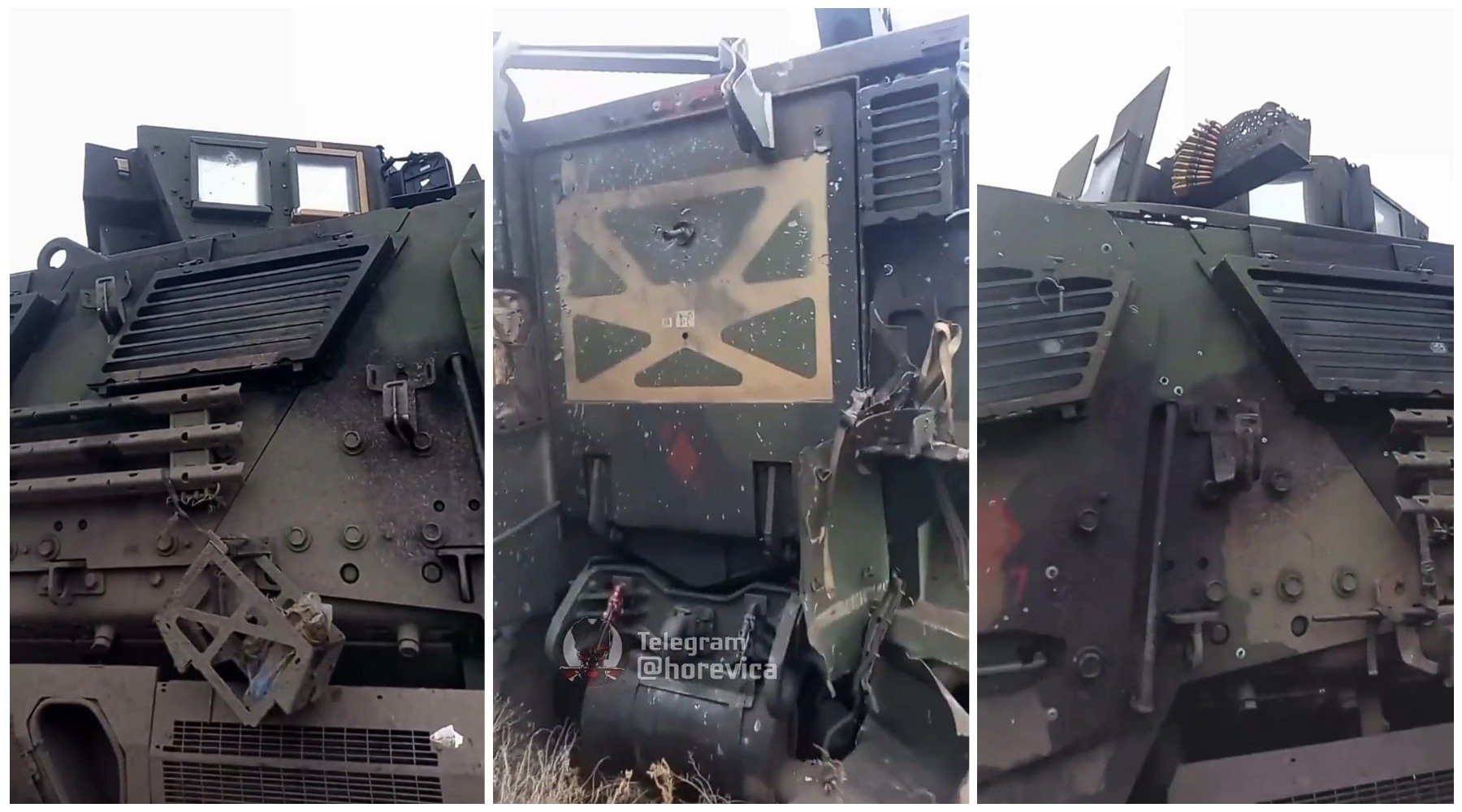 Український бронеавтомобіль Maxxpro витримав влучання із гранатомету