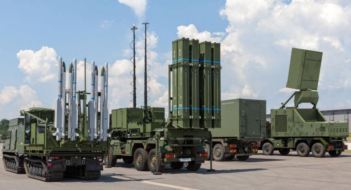 Німеччина передала Україні додаткові ракети до IRIS-T та боєприпаси