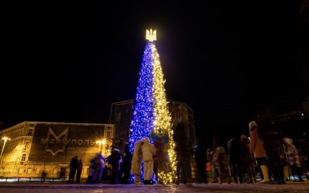 Київська «ялинка незламності» потрапила у рейтинг найкращих новорічних дерев від ВВС