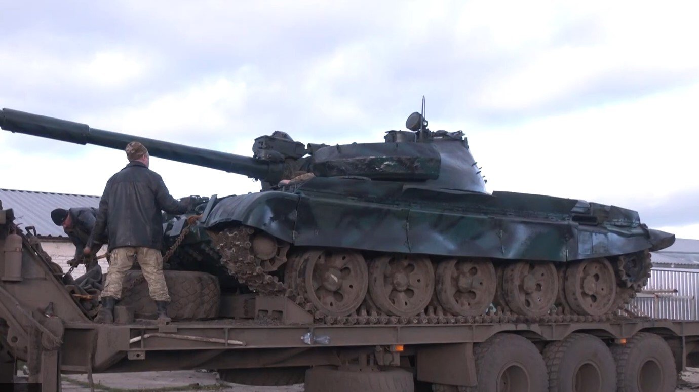 Тероборонці Запоріжжя отримали Т-62М