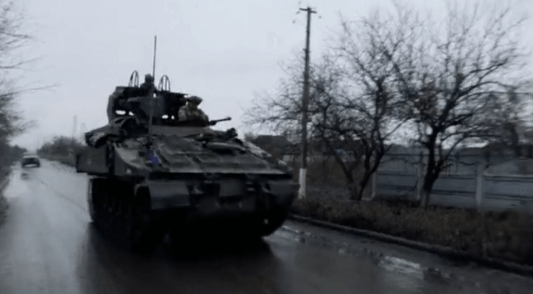 ЗРК Stormer HVM захищає українські сили у Вугледарі