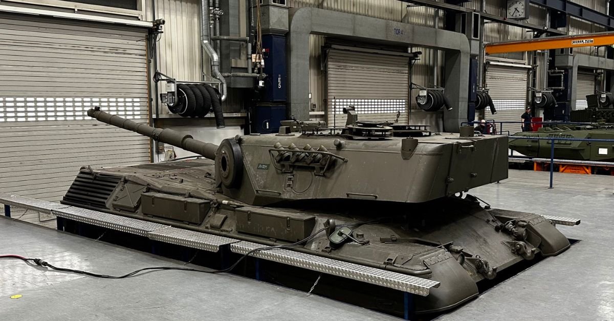 Німецька оборонна компанія готує танки Leopard 1A5 для України