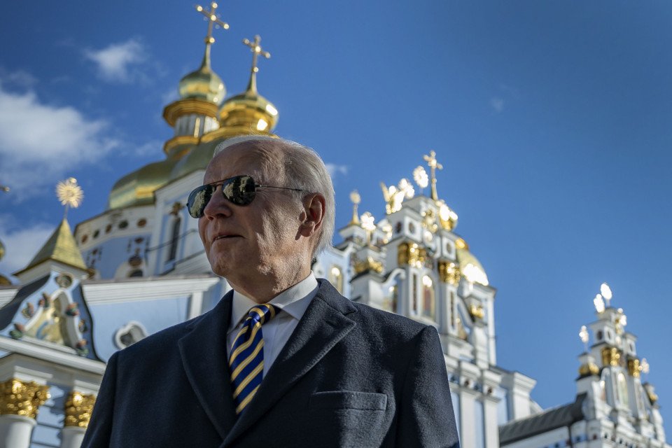Байден заявив у Києві, що загарбницька війна Путіна йде до поразки