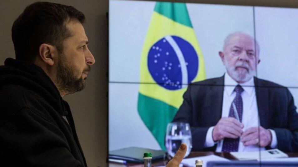 Володимир Зеленський зустрівся з президентом Бразилії та обговорив «формулу миру»