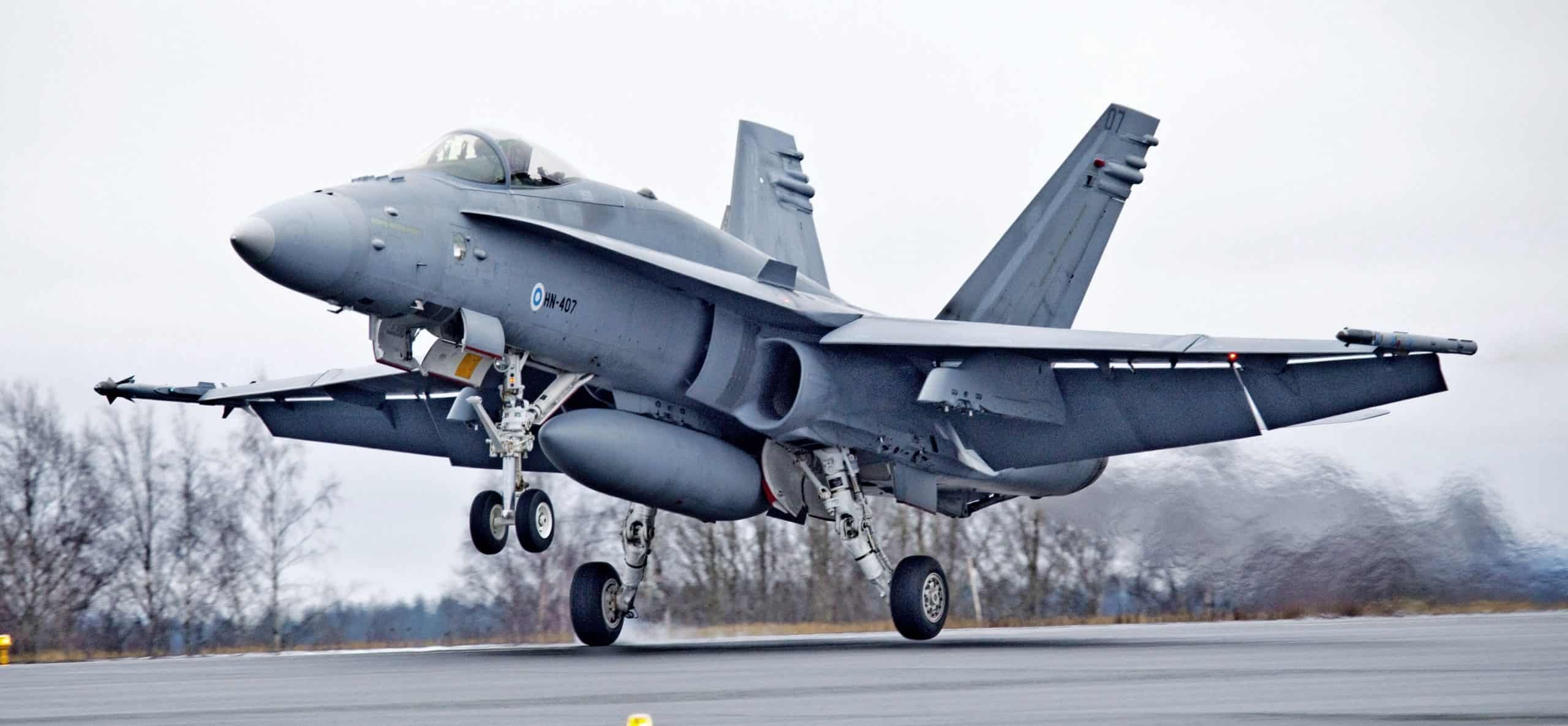 Україна відправила Фінляндії запит на винищувачі F/A-18