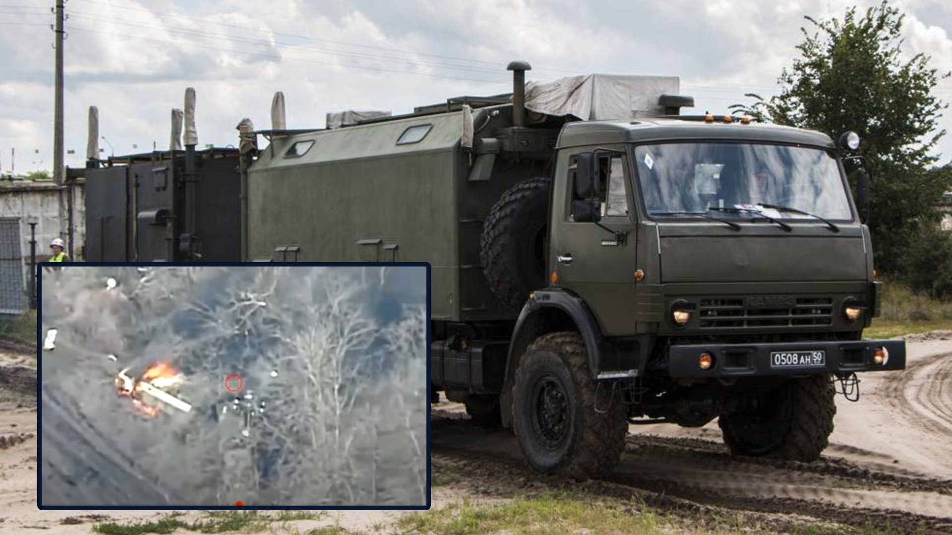 Українські військові уразили російський комплекс РЕБ Р-330Ж «Житель». ВІДЕО