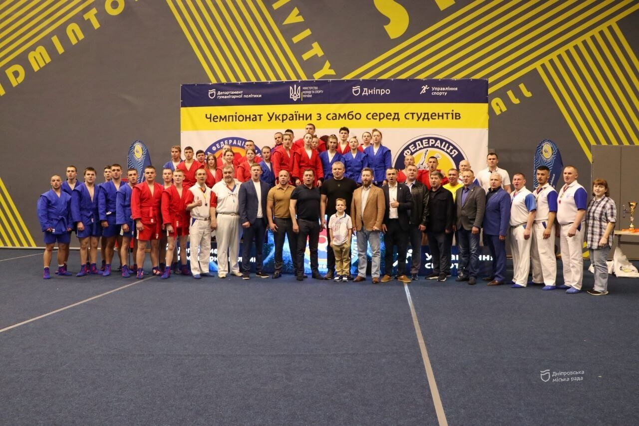 Велике спортивне свято. У Дніпрі проходить Чемпіонат України з самбо